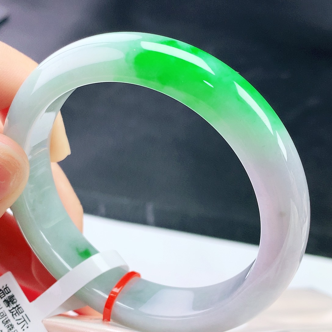 未镶嵌手镯翡翠55圈