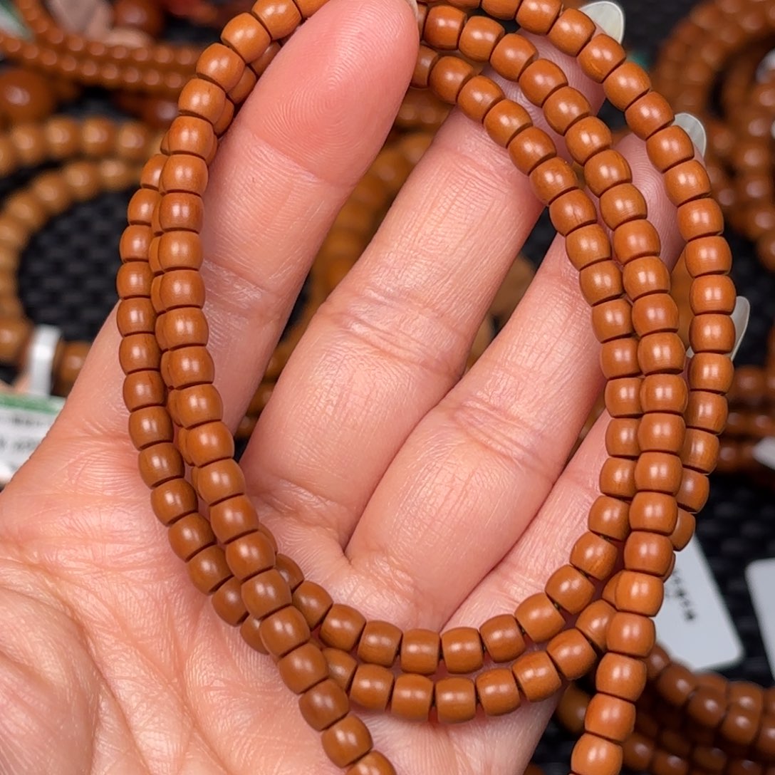 橄榄核把件5.0mm橄榄核尖直切挂脖