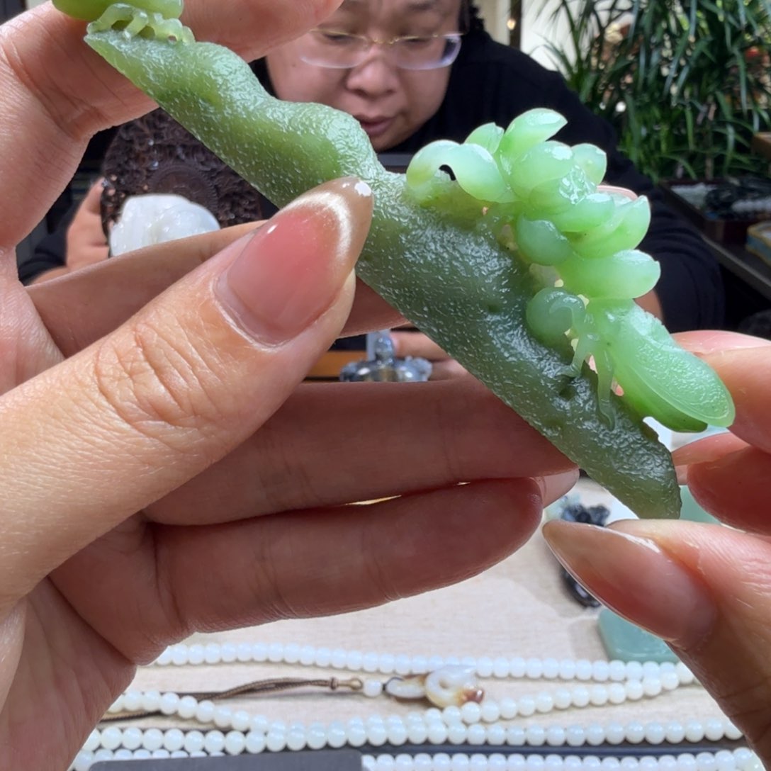 和田玉摆件未镶嵌2****帅