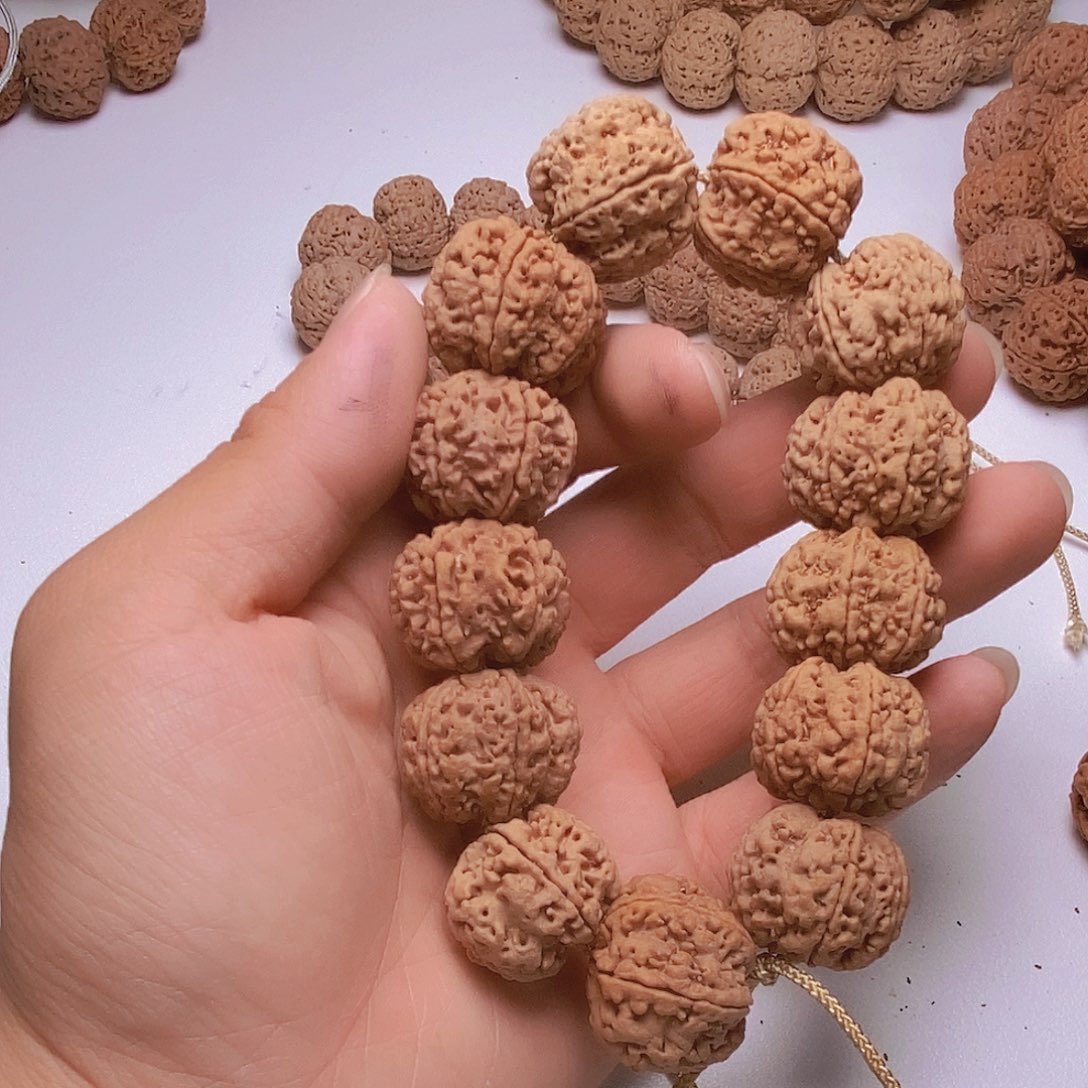 金刚菩提把件6瓣25双龙