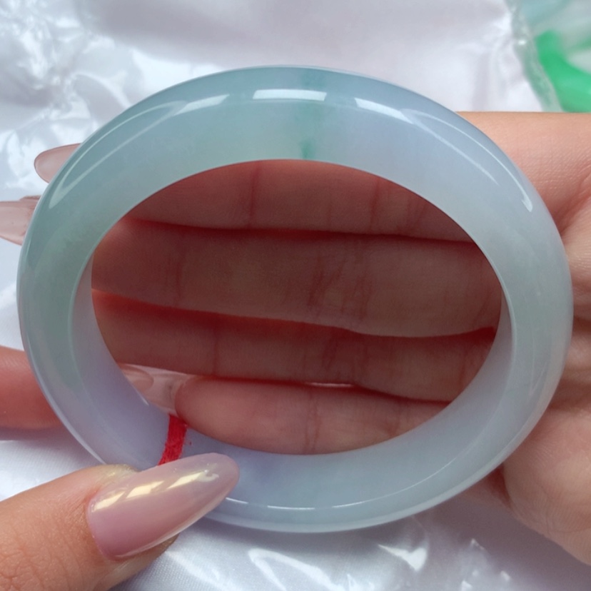 【闪购商品】翡翠手镯未镶嵌58圈