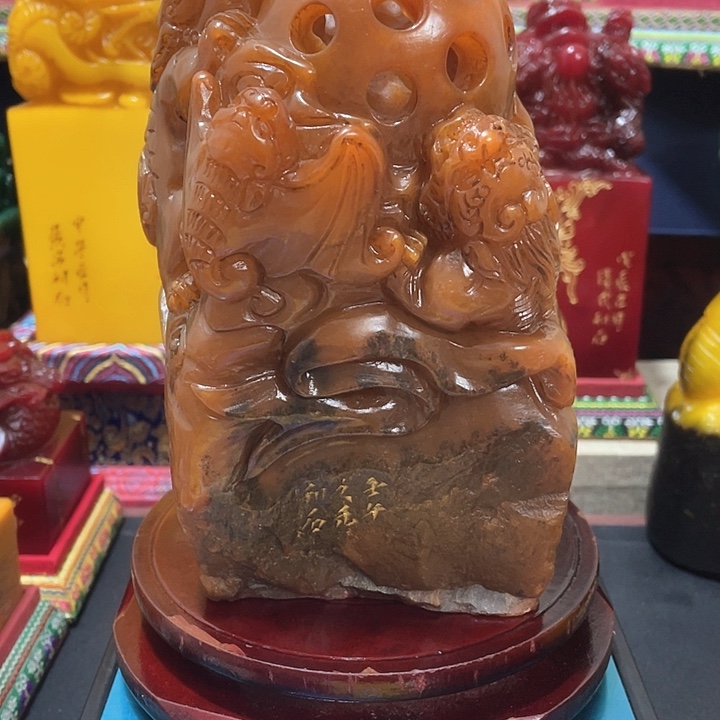 寿山石印石篆刻印章引首章闲章姓名章生日礼物