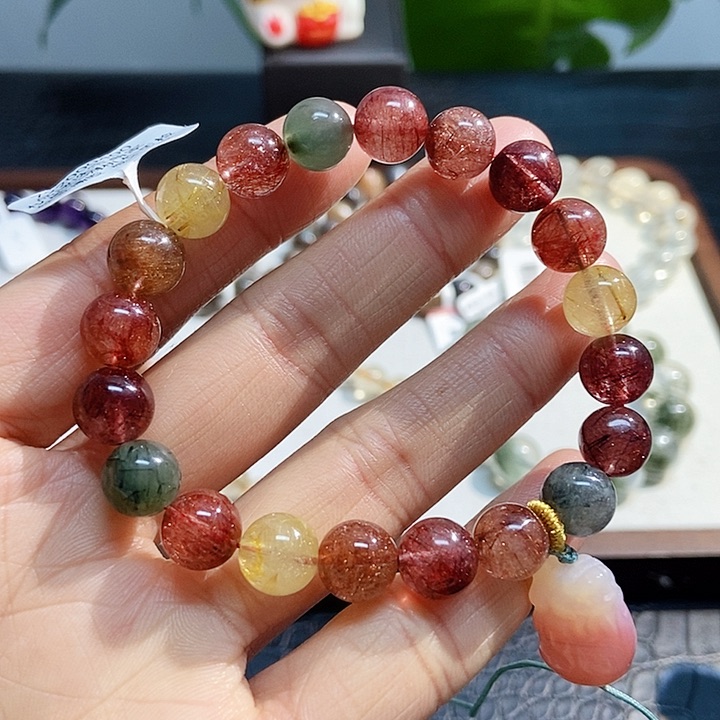 水晶手链未镶嵌彩发