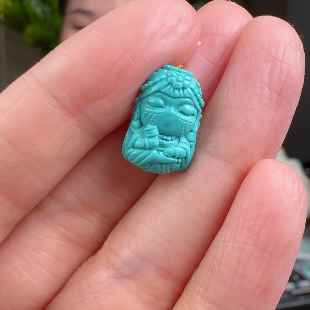 绿松石珠宝奇石未镶嵌