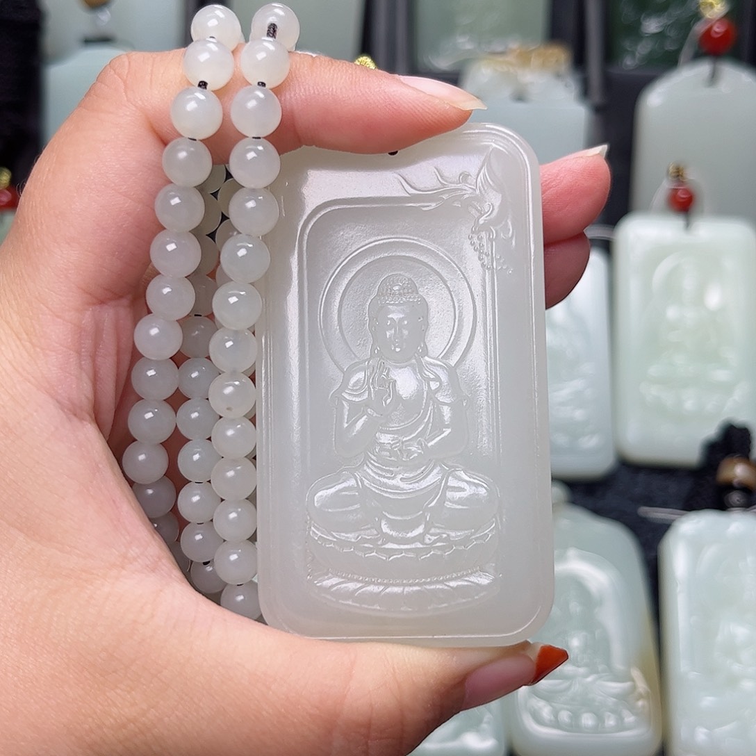 和田玉挂件未镶嵌