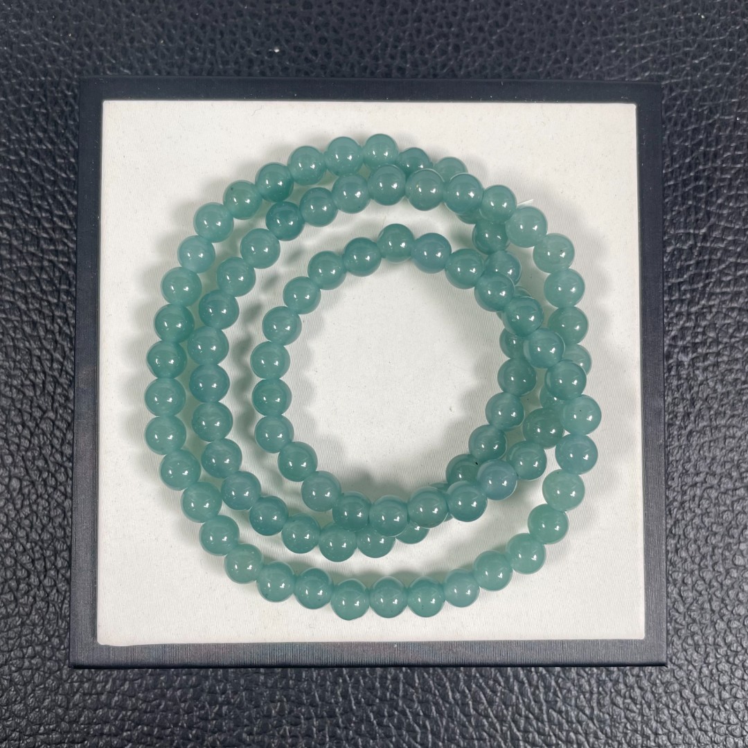 【小杨严选】蓝水翡翠多圈手串气质精美百搭