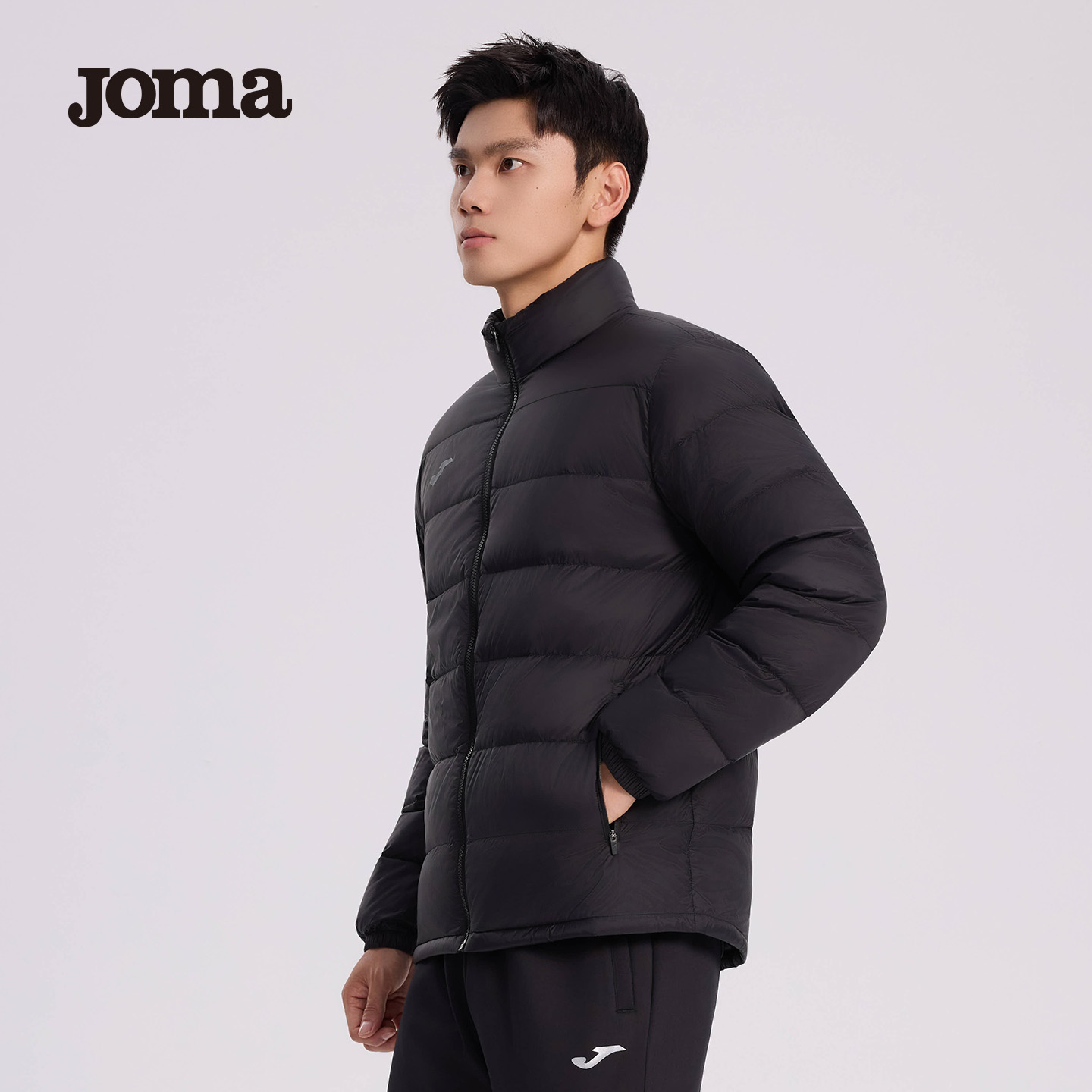 JOMA【轻奢高品质羽绒服】1500+高蓬松度白鸭绒户外运动跑步外套