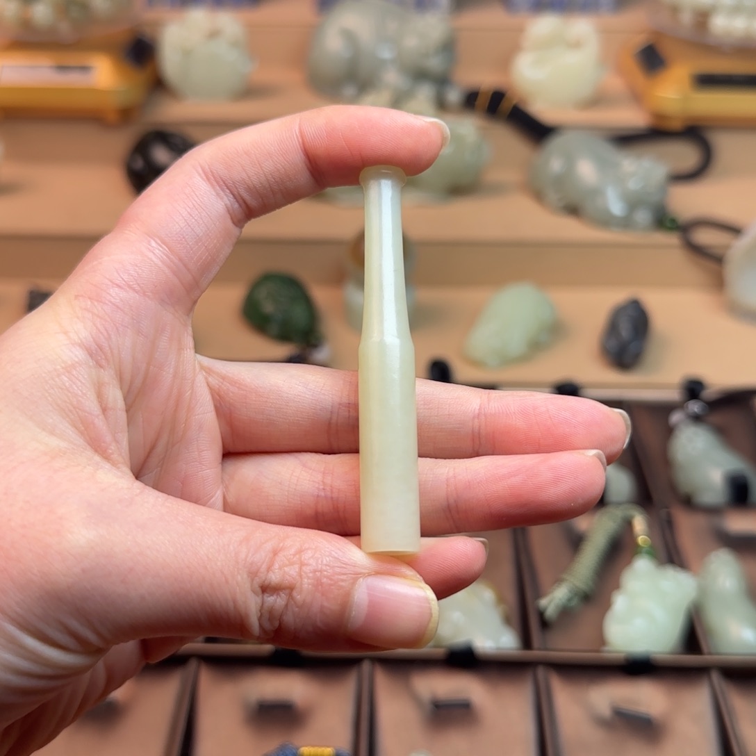 和田玉挂件未镶嵌睁***吃