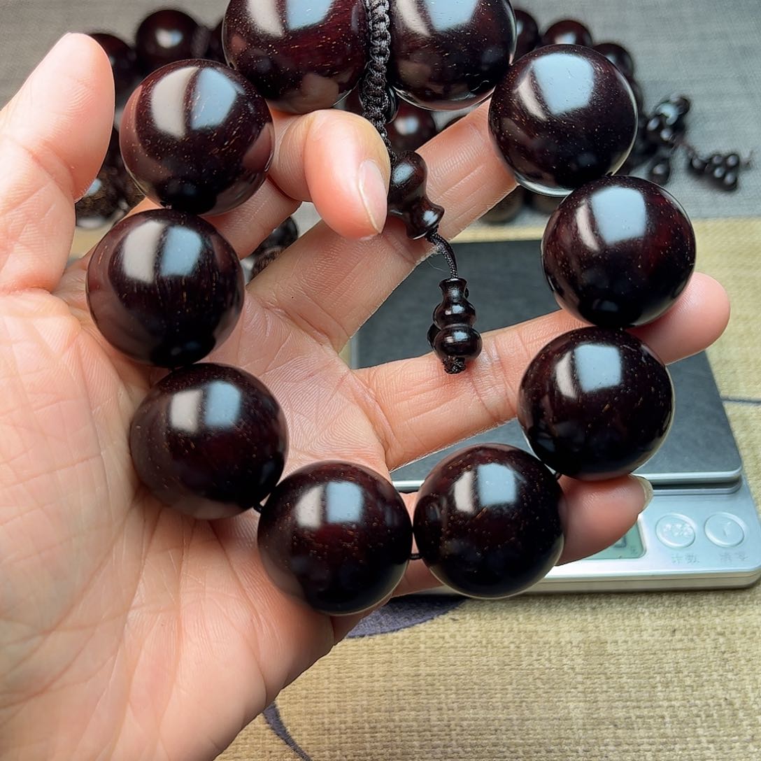 檀香紫檀（小叶紫檀）2.5 10颗