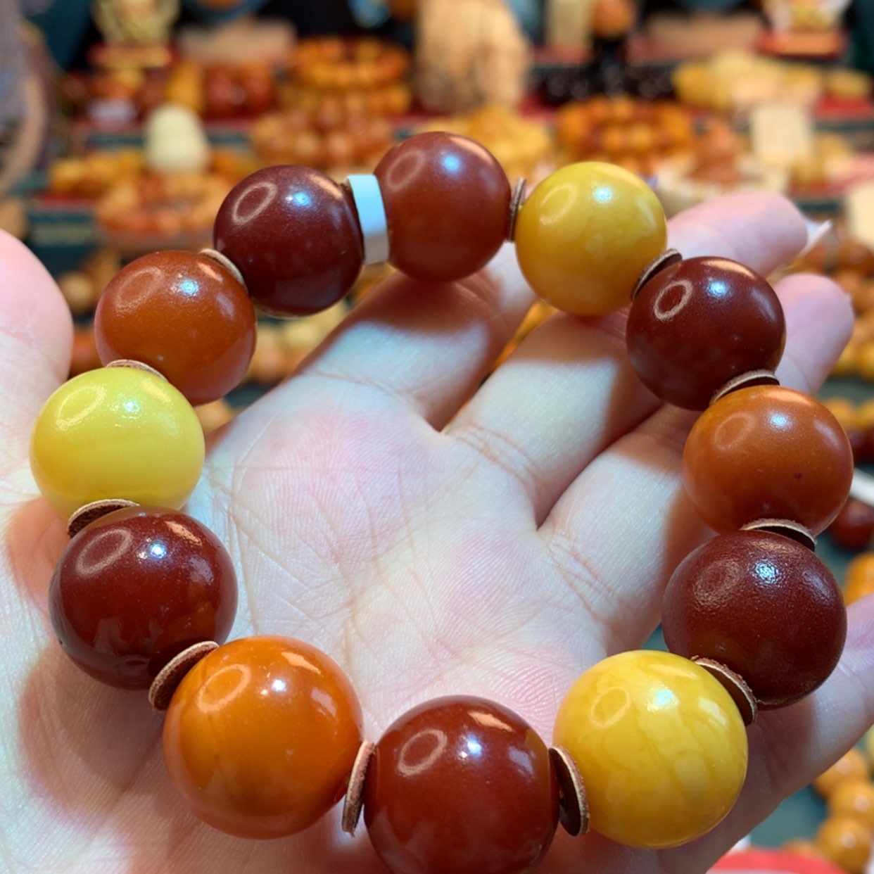 【闪购商品】蜜蜡手串未镶嵌蜜蜡手串
