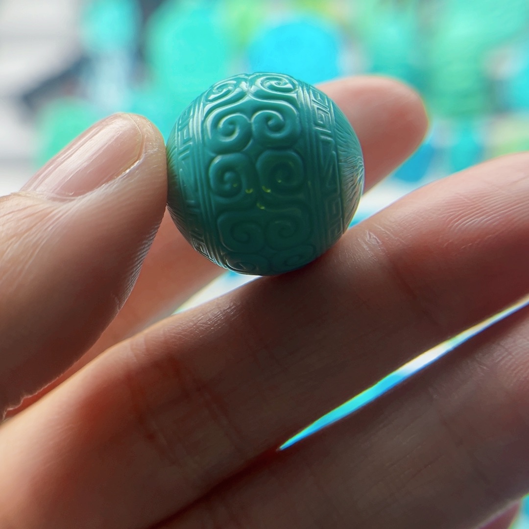 绿松石挂件未镶嵌