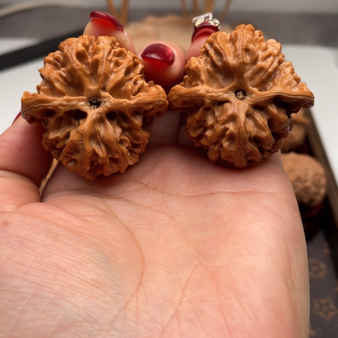 桃核把件爱***鱼苹果园全品41