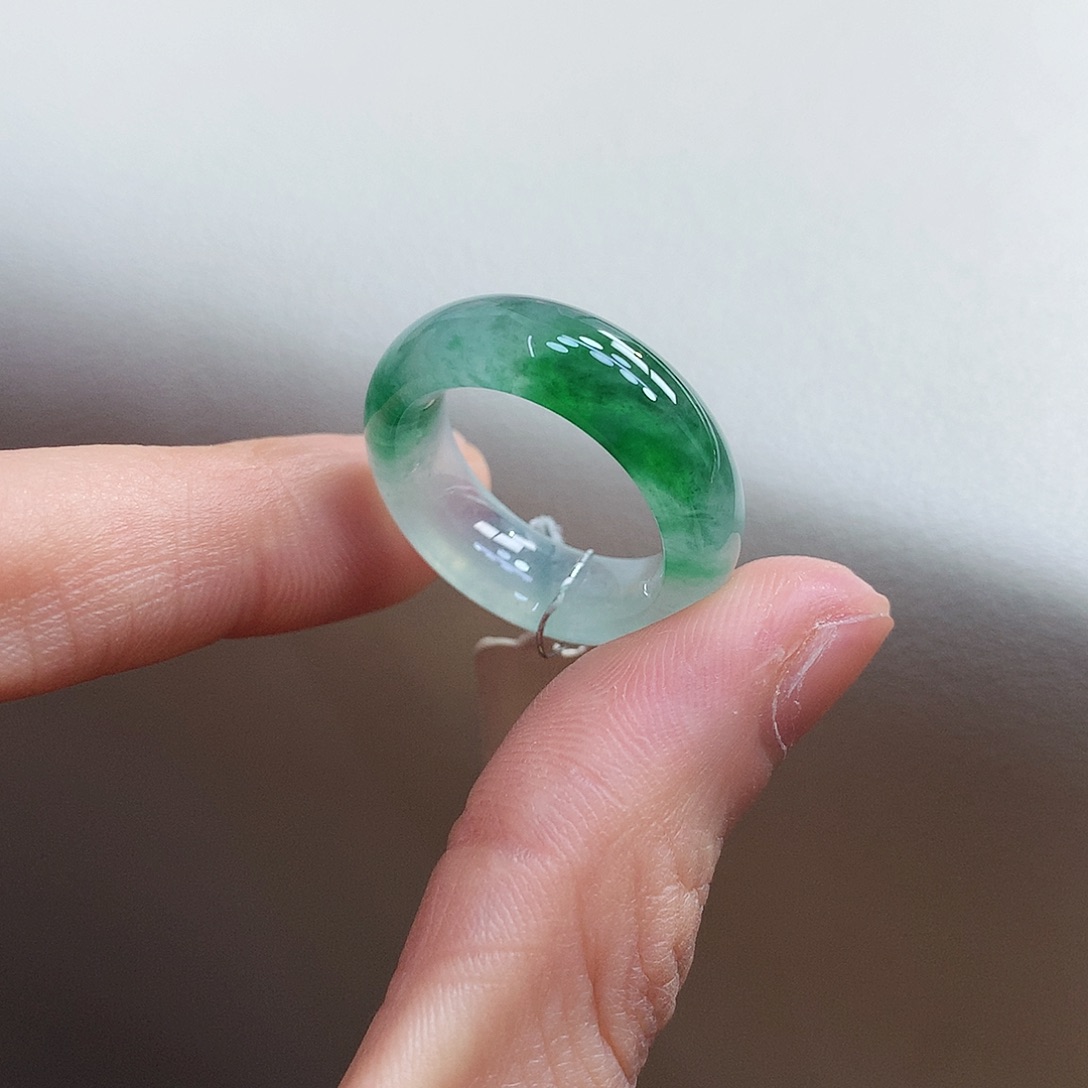 翡翠戒指未镶嵌14号