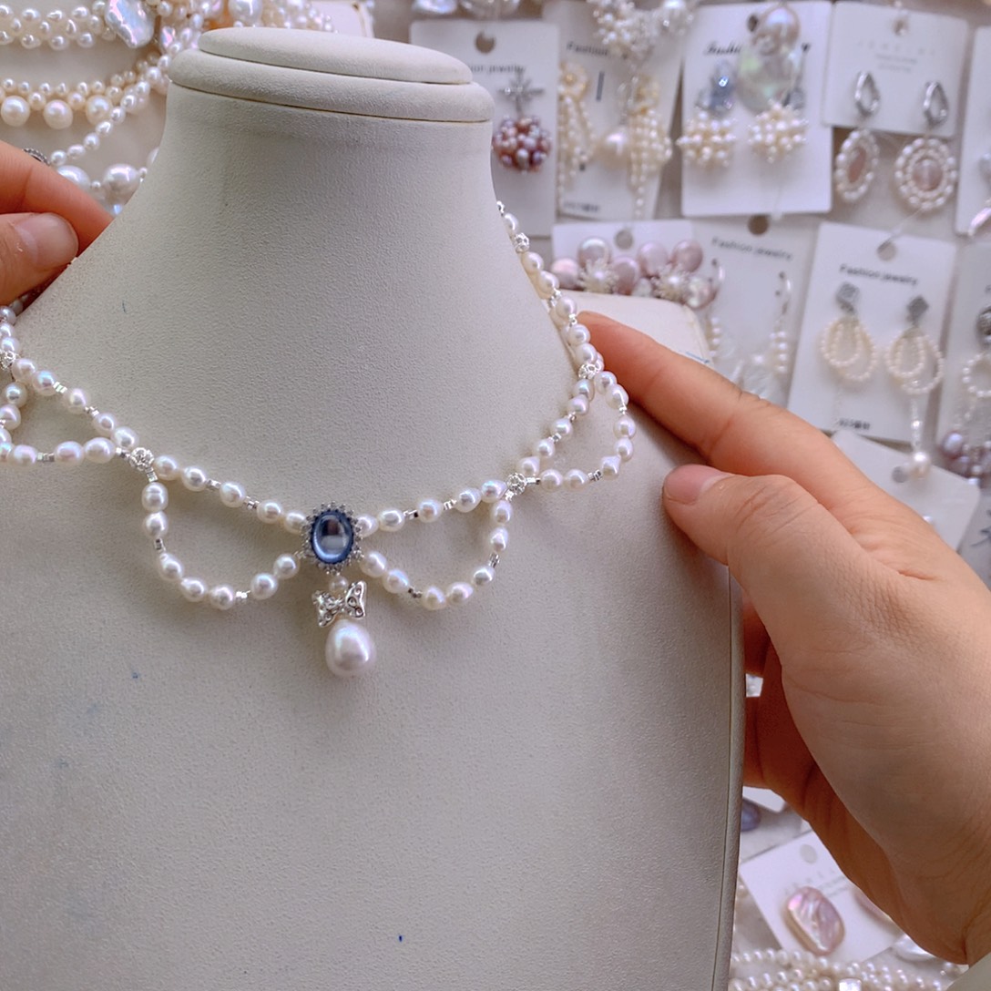 淡水珍珠未镶嵌项链