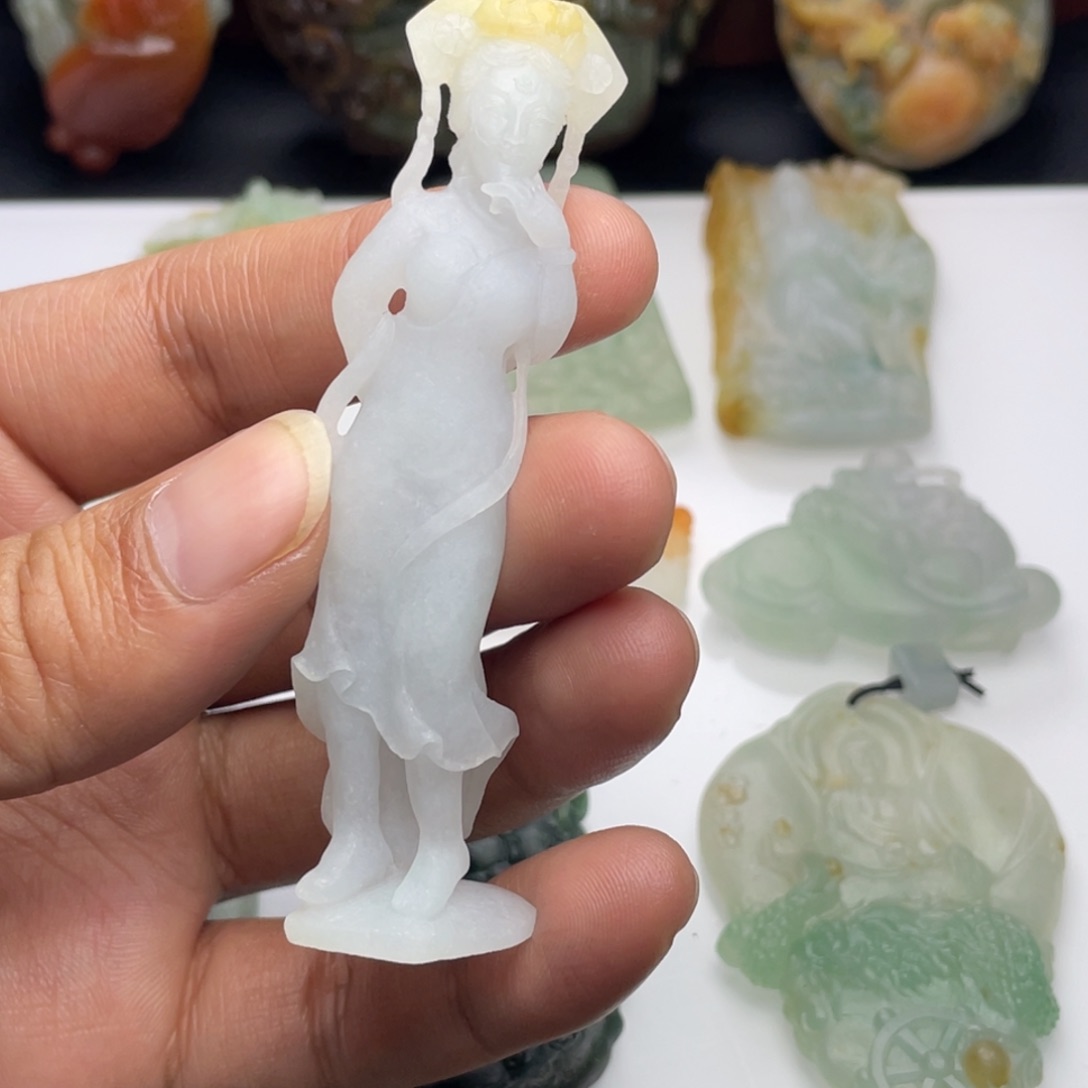 定制翡翠未镶嵌遇贵人