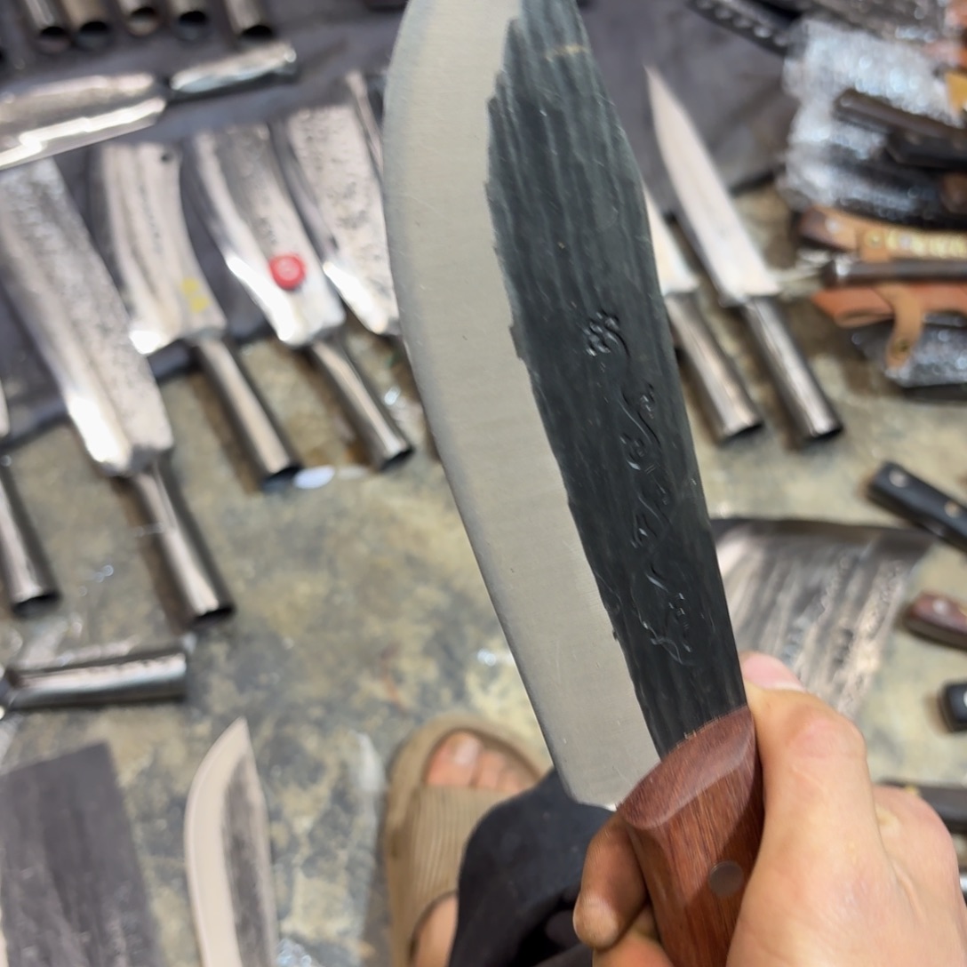 高碳锰钢云南阿老表手工刀