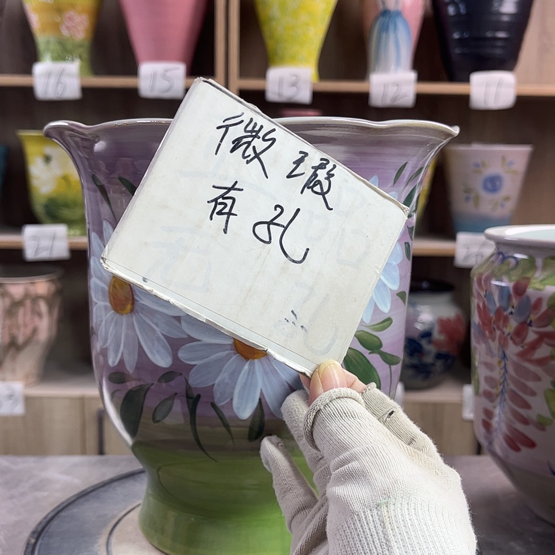 景德镇陶瓷花盆花盆