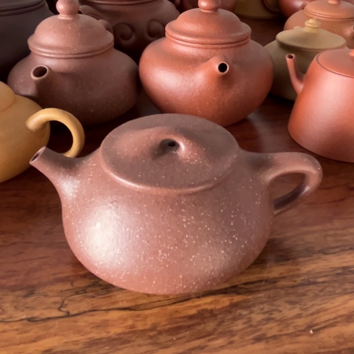 紫砂茶案30目香灰石瓢