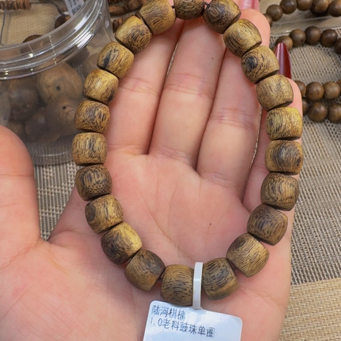 沉香吊坠路河单圈