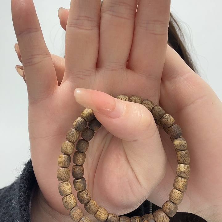 沉香沉香木制品0.6鼓珠