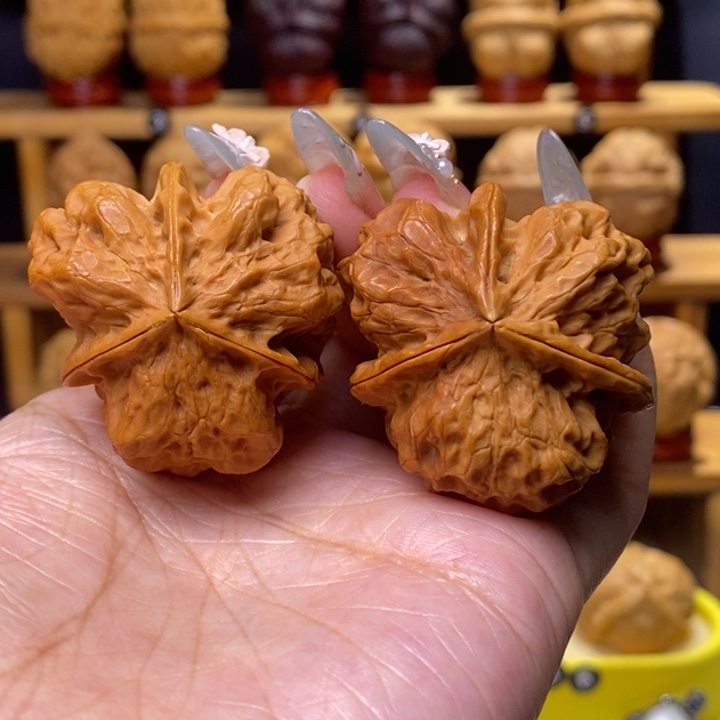 学***考把件文玩核桃金尊龙爪3号39尺