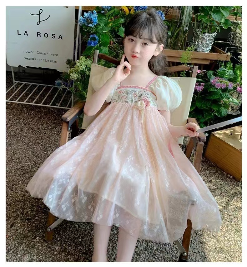 糖玉品牌女童高货汉服【芍药】