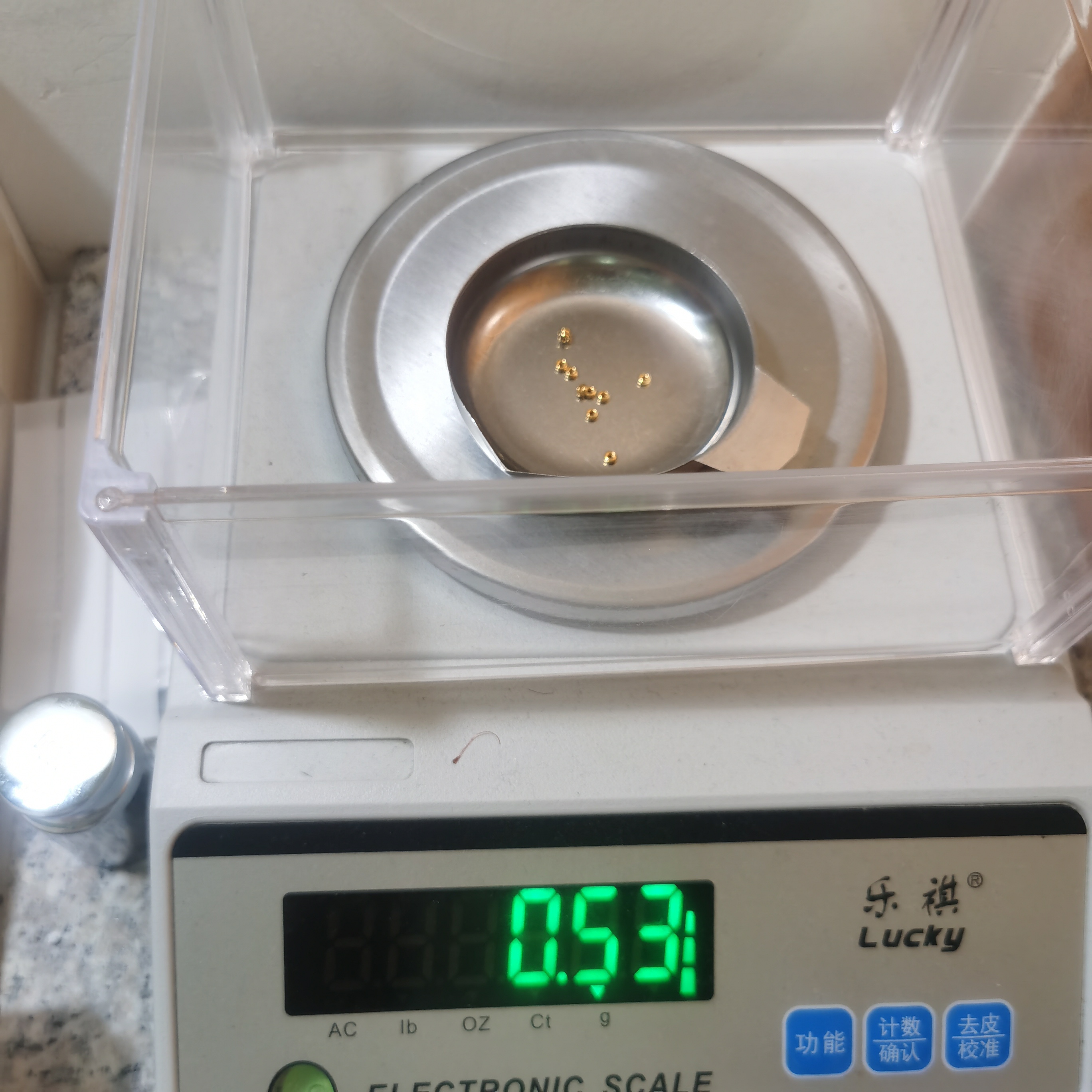 足金黄金文玩配饰