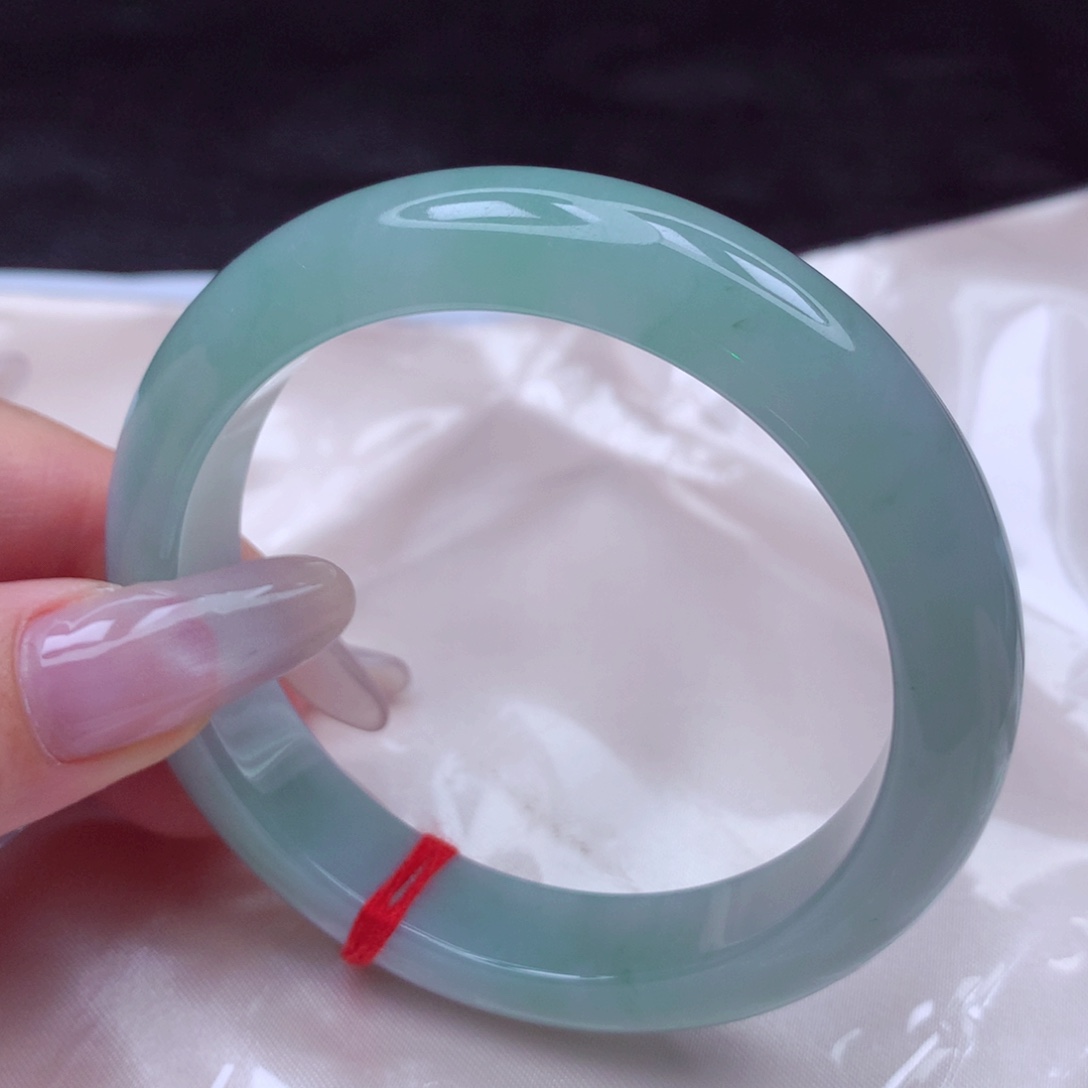 翡翠未镶嵌手镯手镯56