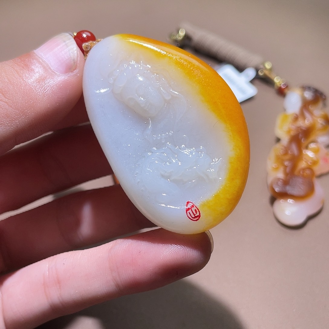 和田玉颈饰未镶嵌Z6