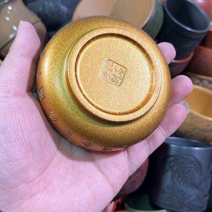 茶杯紫砂全手工紫砂主人杯