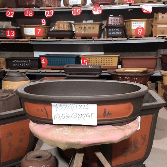 紫砂花盆包邮紫砂