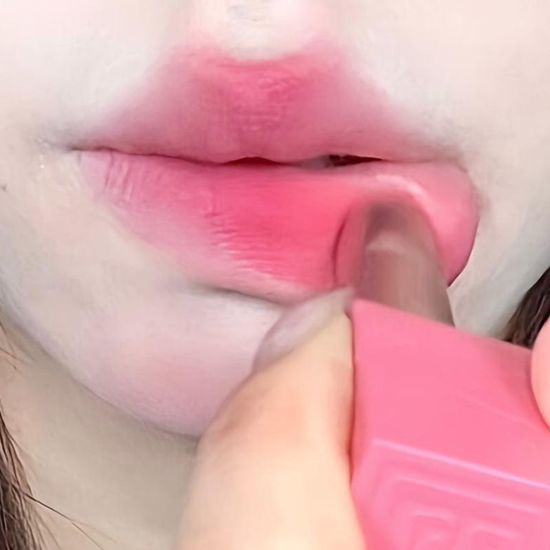 冬季口红~韩系女高色哑光郁金香蜜桃粉裸色素颜唇膏显白不挑皮
