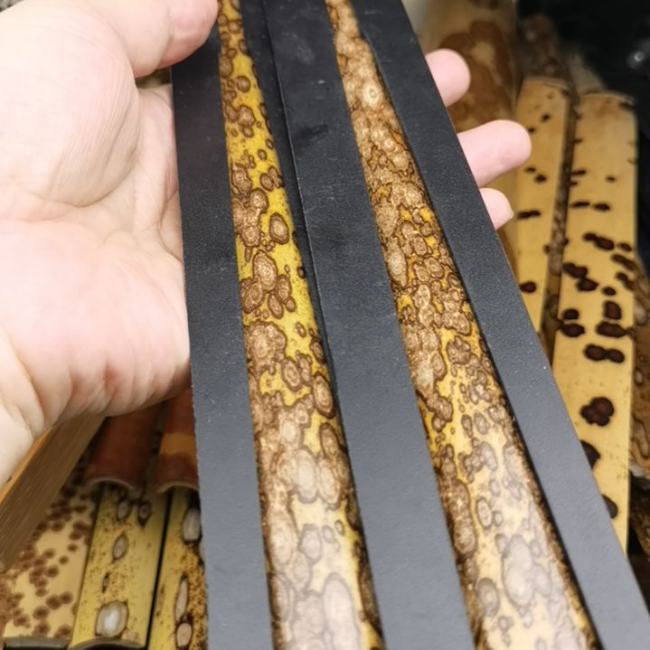 扇子梅鹿扇子料一对