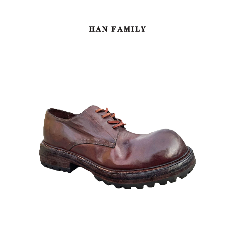 HAN FAMILY/大汉之家HANFAMILY/大汉之家厚底正宗马皮男鞋