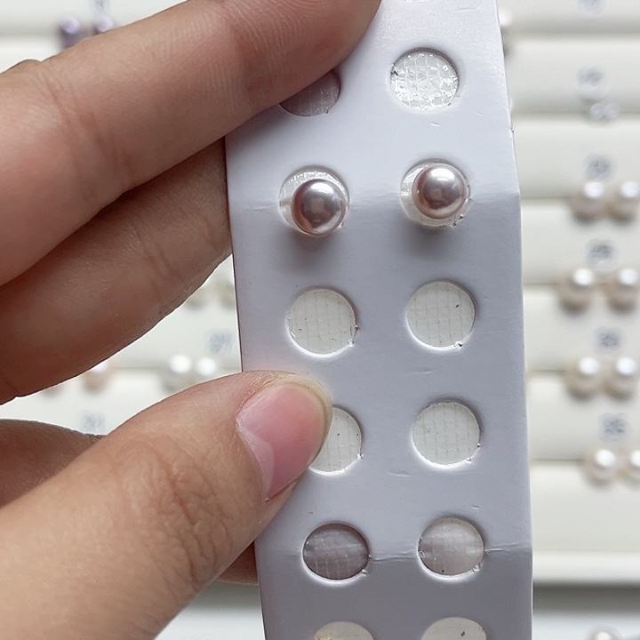 王***倩耳饰淡水珍珠银S925镶嵌