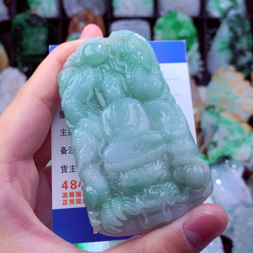 【闪购商品】翡翠颈饰未镶嵌挂件