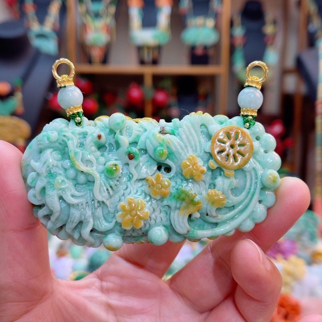 翡翠颈饰合金48小时鉴赏期