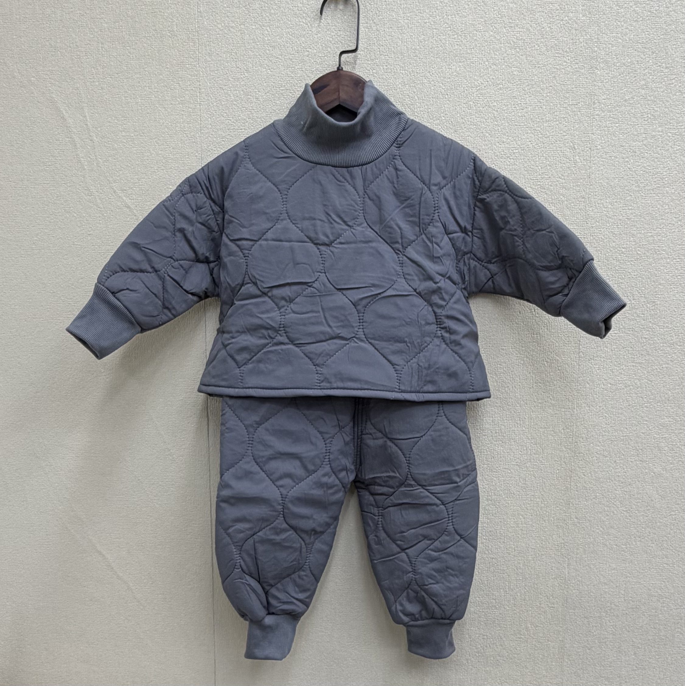 儿童小童秋冬套头轻薄棉袄防风套装（实物以直播间介绍为准）