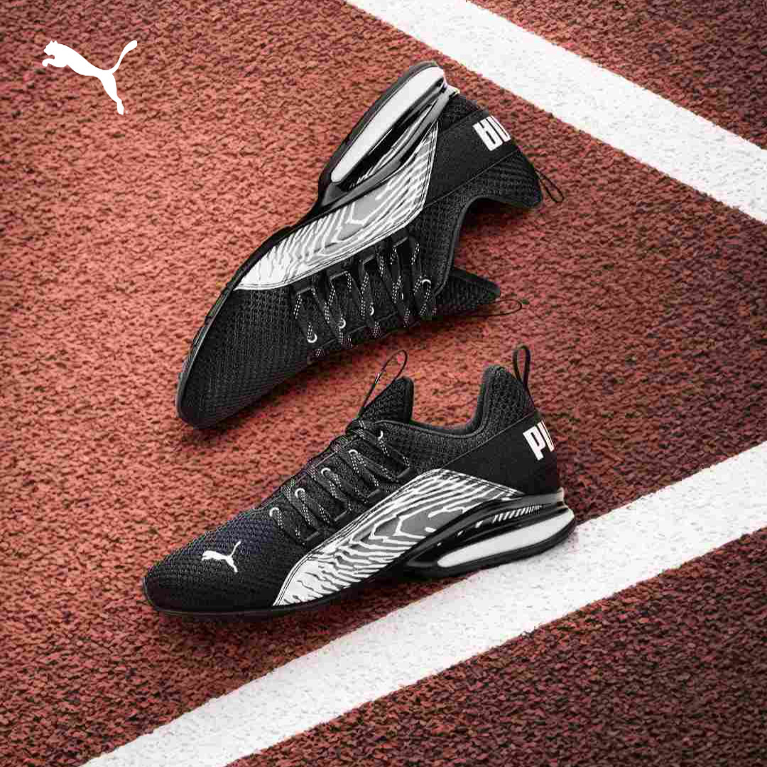 PUMA彪马官方男跑鞋复古缓震防滑健步跑步彪马跑鞋AXELION 311000