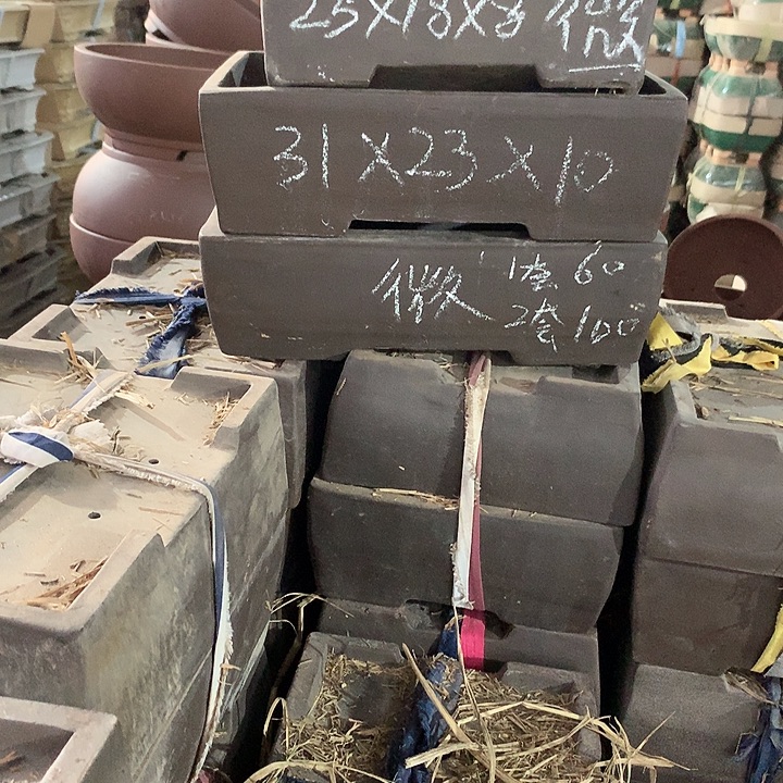 紫砂花盆紫砂微瑕处理