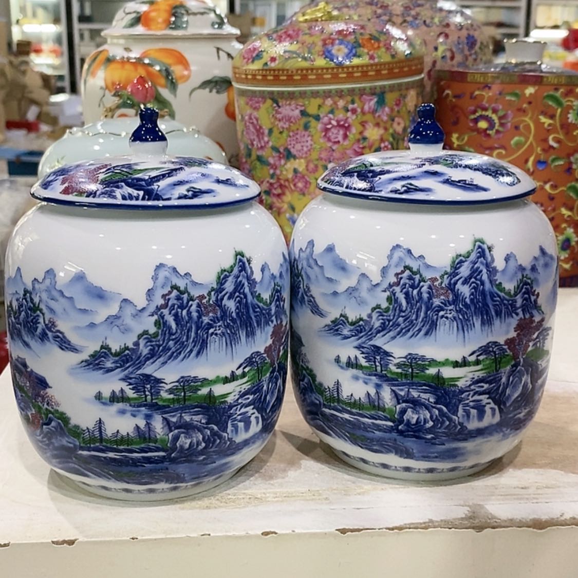 【闪购商品】罐陶瓷茶叶罐密封罐