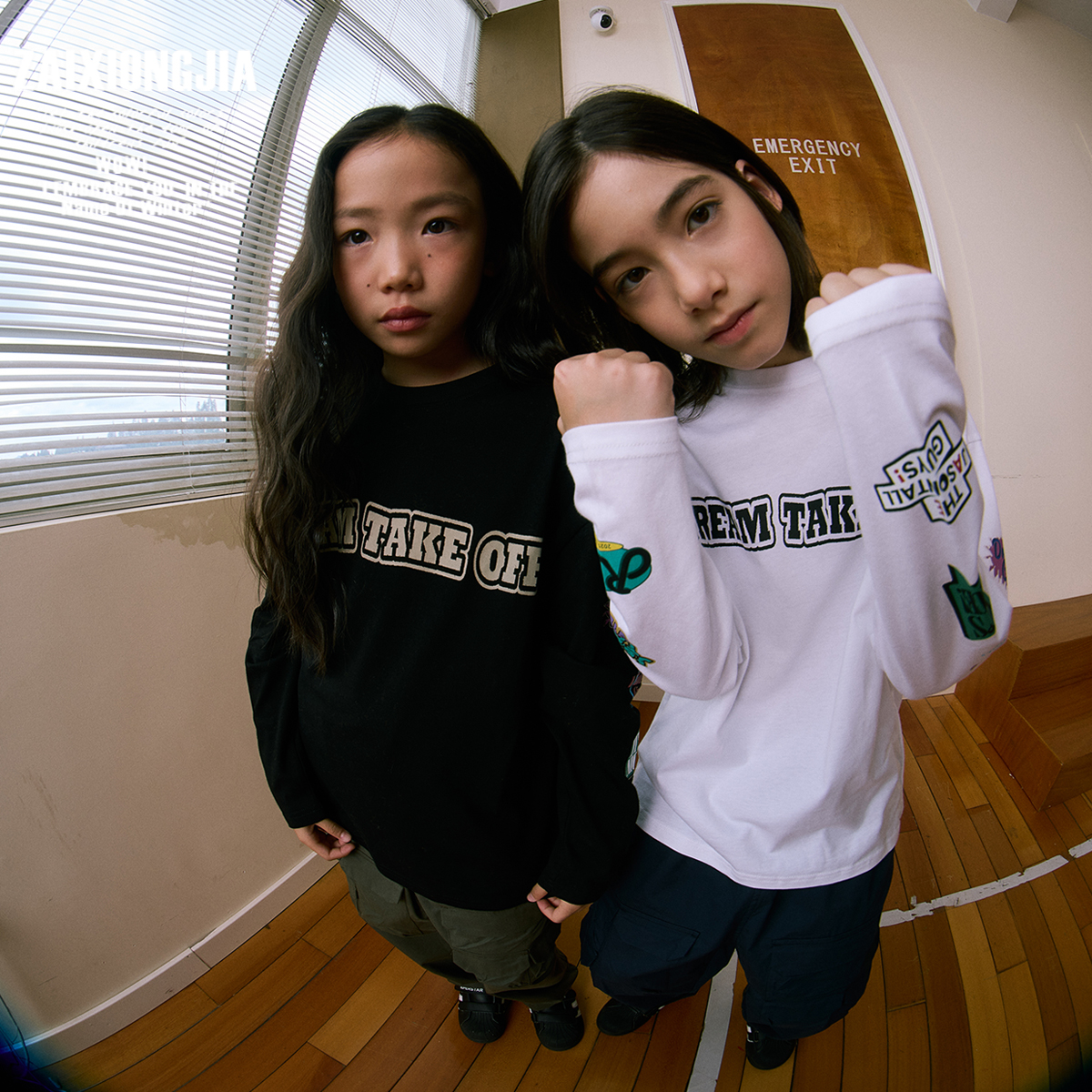 洋气两色好看印花儿童长袖T恤上衣基础打底衫男女童装棉春秋新