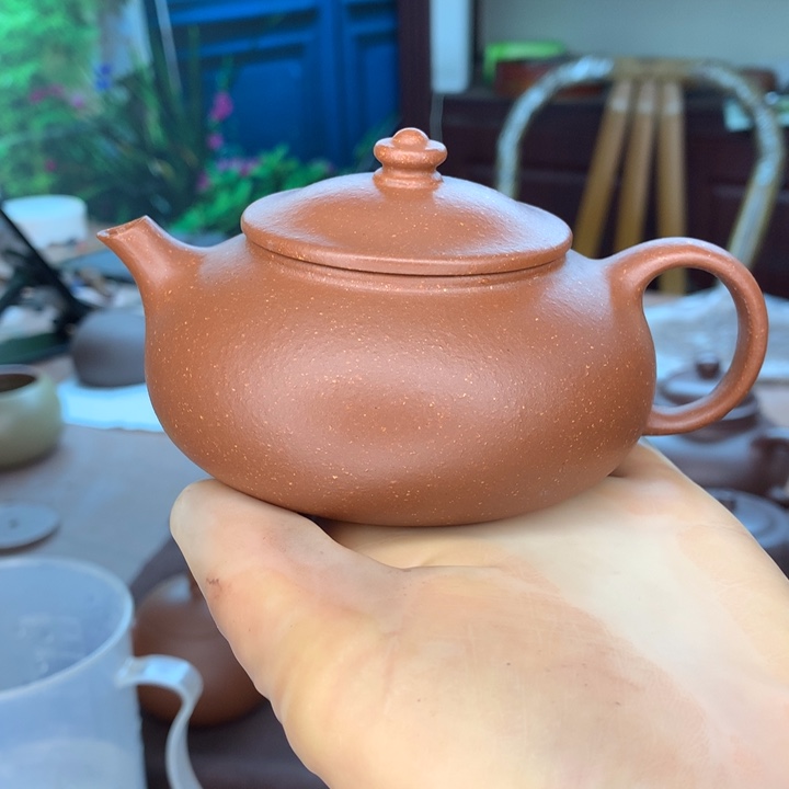 紫砂茶壶小*降坡泥，寒江，180cc