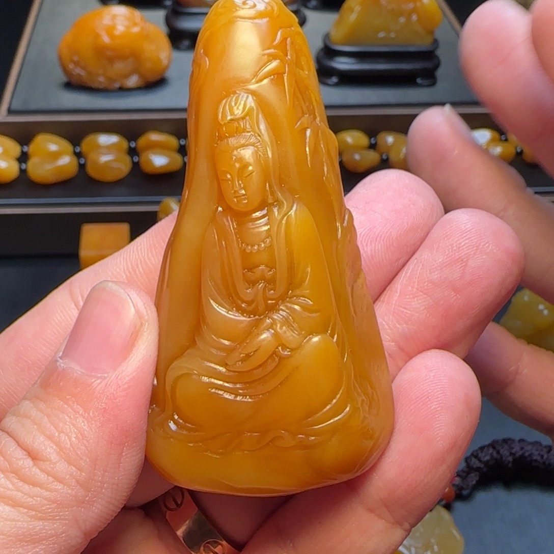 田黄石用****0寿山田黄石