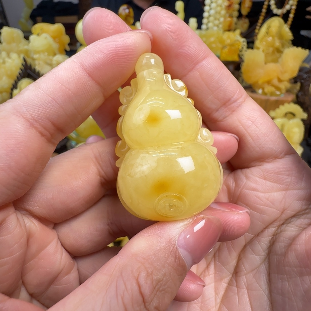 蜜蜡未镶嵌珠宝奇石微瑕