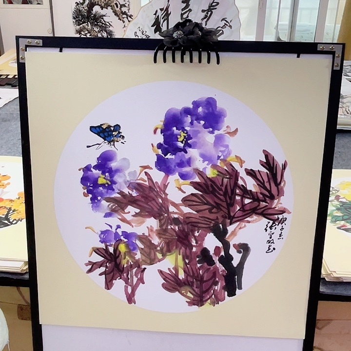 国画张圣敏先生纯手绘作品