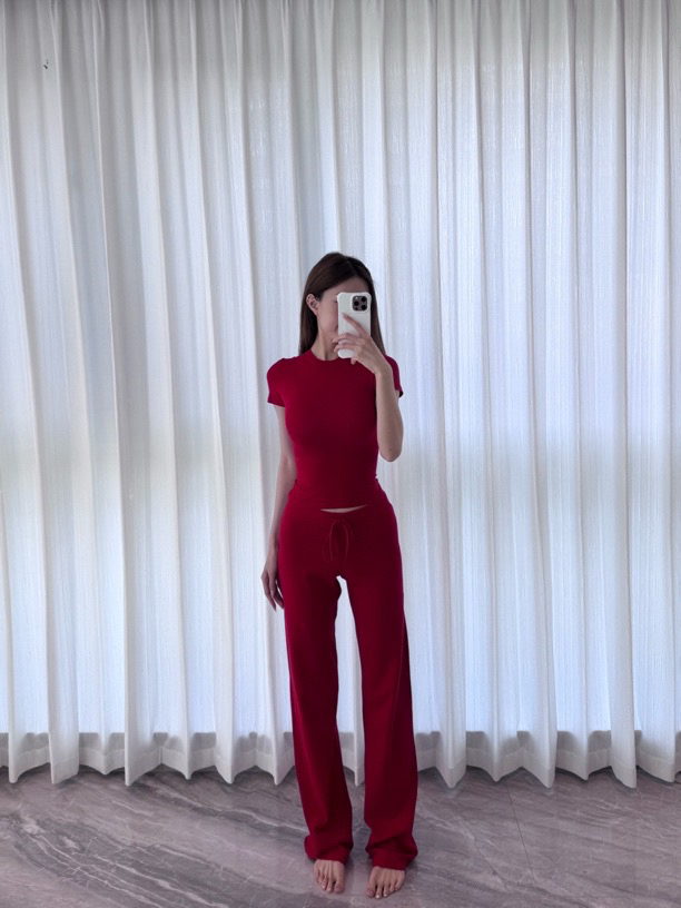 敖敖【skim*柔软长裤】四面弹百搭舒适柔软长裤