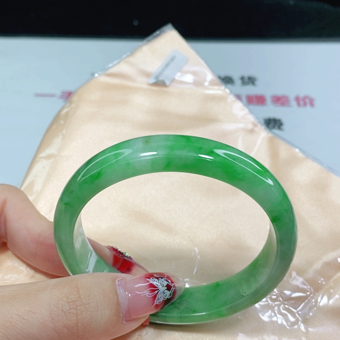 翡翠手镯未镶嵌53 53 贵妃