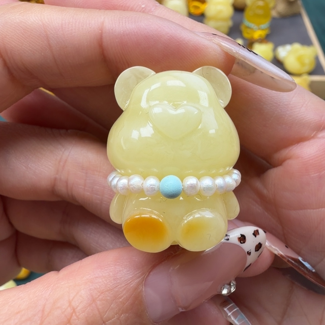 琥珀未镶嵌裸石蜜蜡