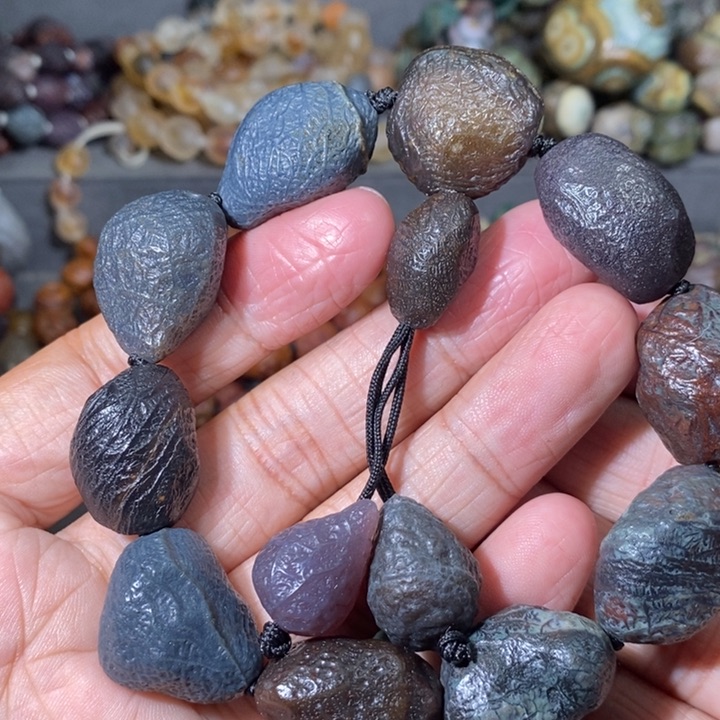 未镶嵌玛瑙/玉髓珠宝奇石d*